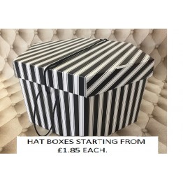 Black and White Hatboxes